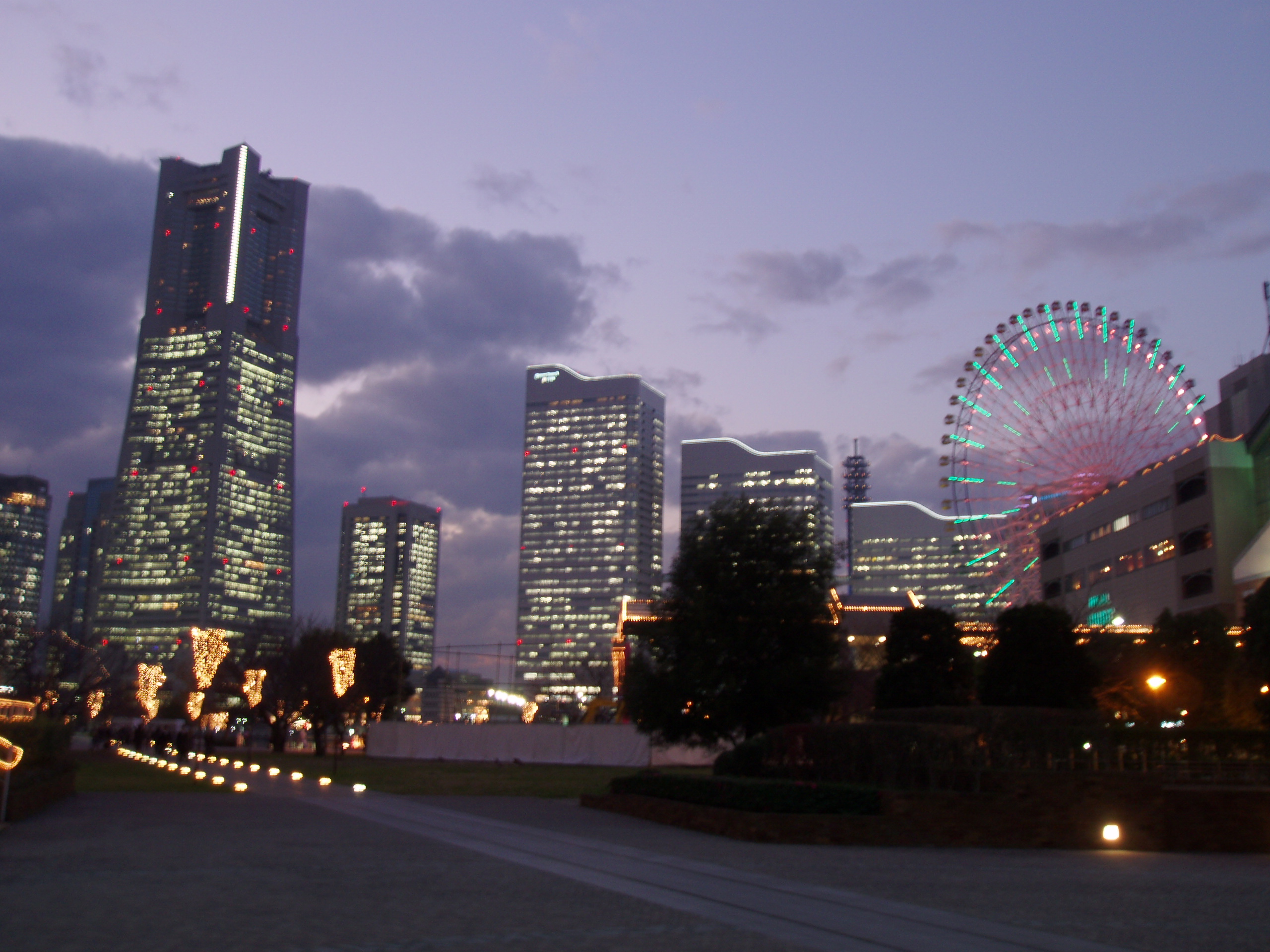 横浜の夜景