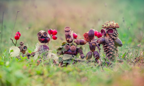 Chestnut animals by Rune