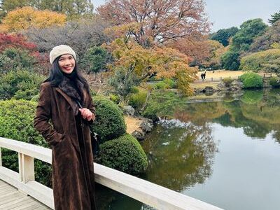 Autumn Leaves at Meiji Jingu Garden by Gabrielle